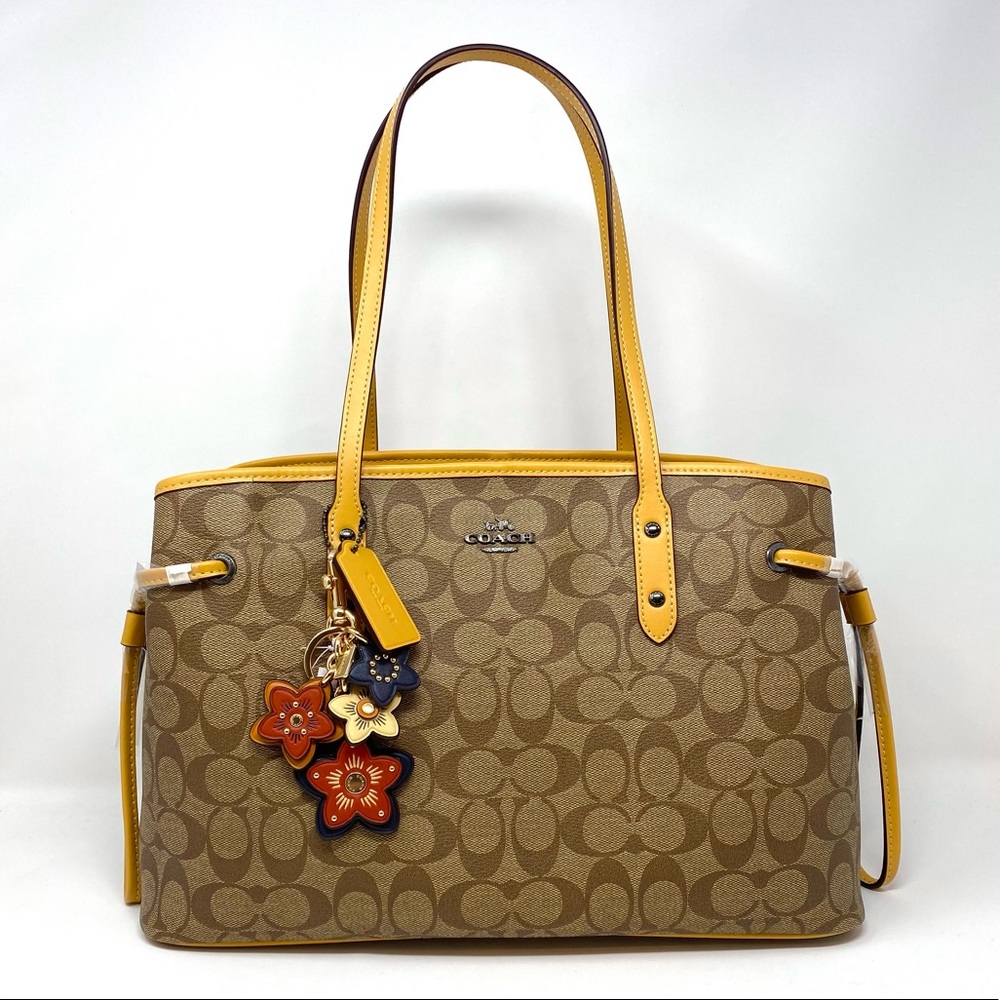 NWT Coach Carryall & Purse Charm - Picture 1 of 8